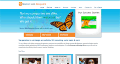 Desktop Screenshot of bostonwebdesigners.net